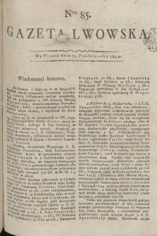 Gazeta Lwowska. 1814, nr 85