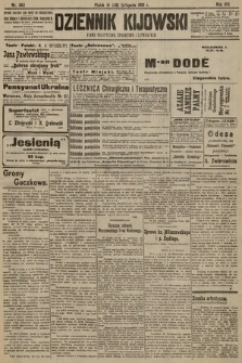 Dziennik Kijowski : pismo polityczne, społeczne i literackie. 1913, nr 302