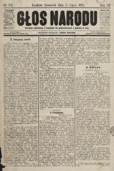 Głos Narodu. 1895, nr 156