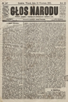 Głos Narodu. 1895, nr 207