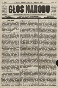 Głos Narodu. 1895, nr 266