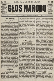 Głos Narodu. 1895, nr 269