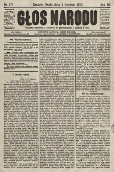 Głos Narodu. 1895, nr 279