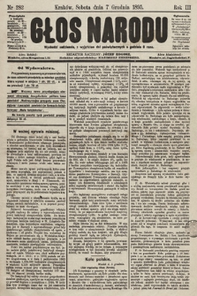 Głos Narodu. 1895, nr 282