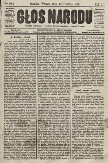 Głos Narodu. 1895, nr 284