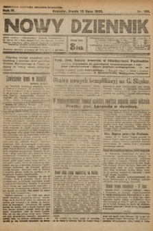 Nowy Dziennik. 1921, nr 180