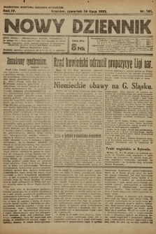 Nowy Dziennik. 1921, nr 181