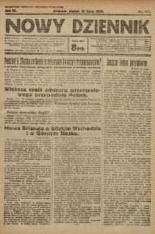 Nowy Dziennik. 1921, nr 182