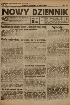 Nowy Dziennik. 1921, nr 195