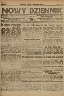 Nowy Dziennik. 1921, nr 201