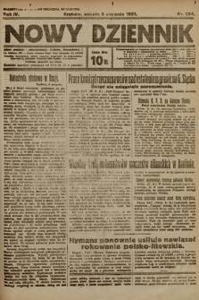 Nowy Dziennik. 1921, nr 204