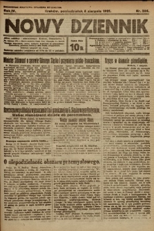 Nowy Dziennik. 1921, nr 206