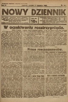 Nowy Dziennik. 1921, nr 211