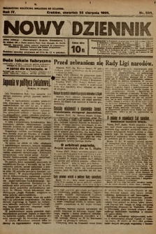 Nowy Dziennik. 1921, nr 222