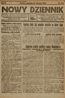 Nowy Dziennik. 1921, nr 225