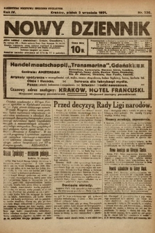 Nowy Dziennik. 1921, nr 230