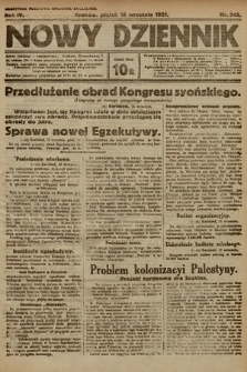Nowy Dziennik. 1921, nr 245