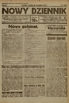 Nowy Dziennik. 1921, nr 250