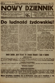 Nowy Dziennik. 1921, nr 255