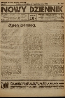 Nowy Dziennik. 1921, nr 262