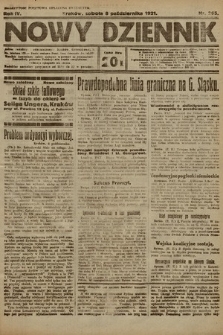 Nowy Dziennik. 1921, nr 265