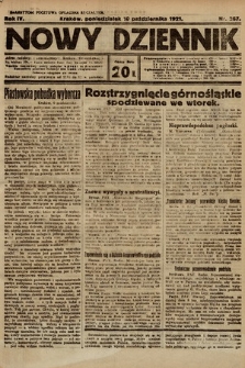 Nowy Dziennik. 1921, nr 267