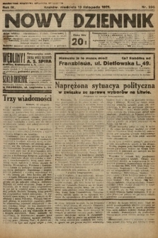Nowy Dziennik. 1921, nr 296