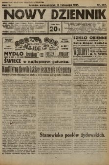 Nowy Dziennik. 1921, nr 297