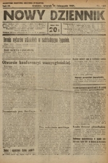 Nowy Dziennik. 1921, nr 298