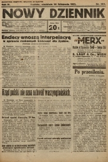 Nowy Dziennik. 1921, nr 303