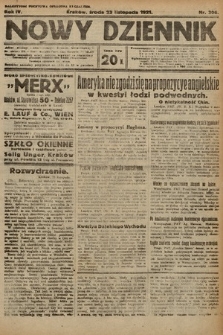 Nowy Dziennik. 1921, nr 306