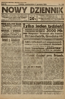 Nowy Dziennik. 1921, nr 318