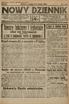 Nowy Dziennik. 1921, nr 323