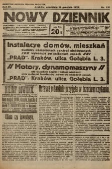 Nowy Dziennik. 1921, nr 331