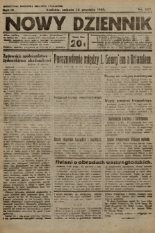 Nowy Dziennik. 1921, nr 337