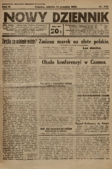 Nowy Dziennik. 1921, nr 342