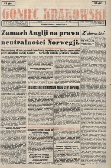 Goniec Krakowski. 1940, nr 40