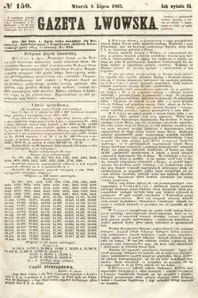Gazeta Lwowska. 1865, nr 150