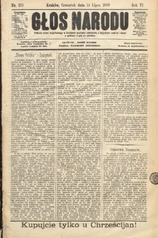 Głos Narodu. 1898, nr 159