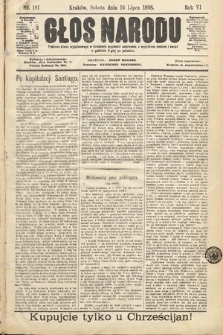 Głos Narodu. 1898, nr 161