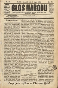 Głos Narodu. 1898, nr 165