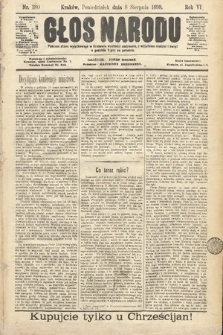 Głos Narodu. 1898, nr 180