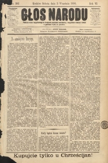 Głos Narodu. 1898, nr 202