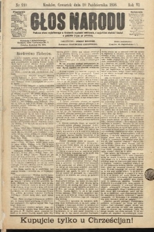 Głos Narodu. 1898, nr 240