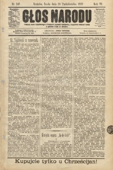 Głos Narodu. 1898, nr 245