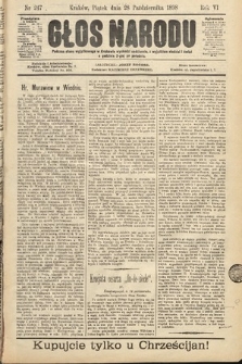 Głos Narodu. 1898, nr 247