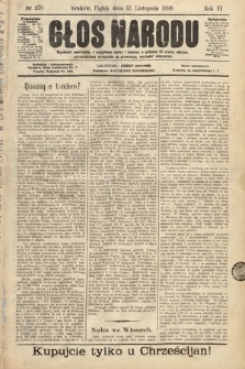 Głos Narodu. 1898, nr 270