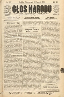 Głos Narodu. 1898, nr 283