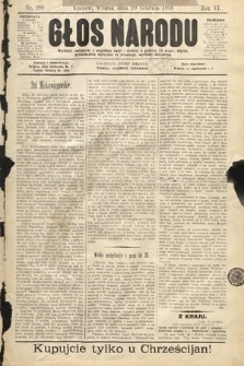 Głos Narodu. 1898, nr 289
