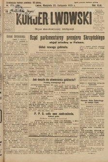 Kurjer Lwowski : organ demokratycznej inteligencji. 1925, nr 274